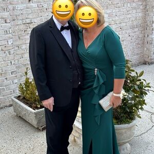 Xscape Green Wedding Dress